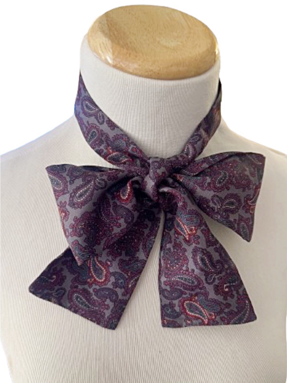 Vintage Ginnie Johansen Inc. Silk Neck Scarf